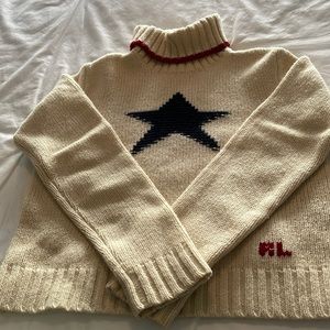 Vintage Ralph Lauren turtleneck sweater.